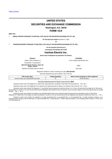 Thumbnail Ivanhoe Electric 10-K Annual Report 2025