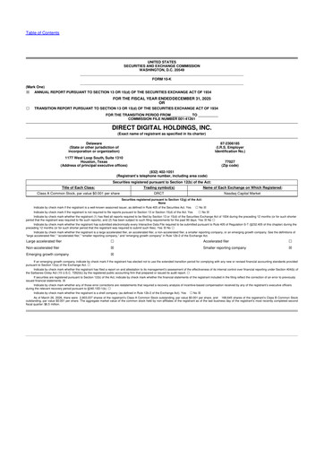 Thumbnail Direct Digital Holdings 10-K Annual Report 2025