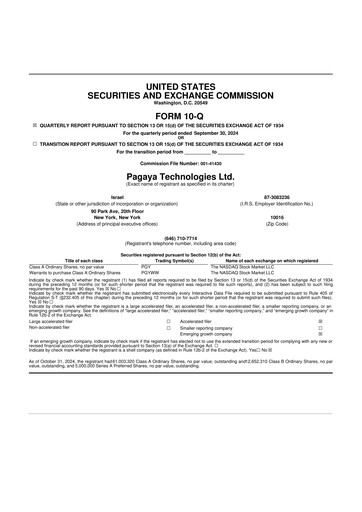 Thumbnail Pagaya Technologies 10-Q Quarterly Report FY2024 