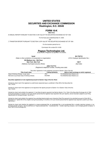 Thumbnail Pagaya Technologies 10-K Annual Report 2025
