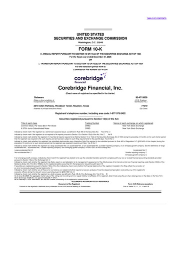 Thumbnail Corebridge Financial 10-K Annual Report 2025