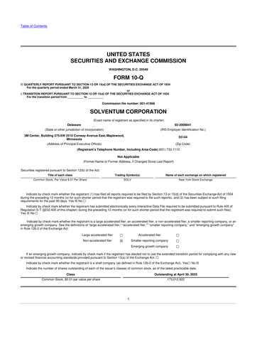 Thumbnail Solventum 10-Q Quarterly Report FY2025 