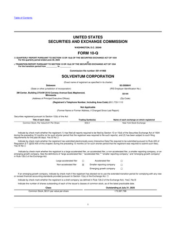 Thumbnail Solventum 10-Q Quarterly Report FY2025 