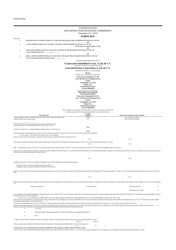 Thumbnail Vesta Real Estate 20-F Annual Report 2024