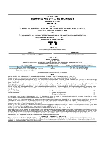 Vorschaubild T1 Energy 10-K Jahresbericht 2025