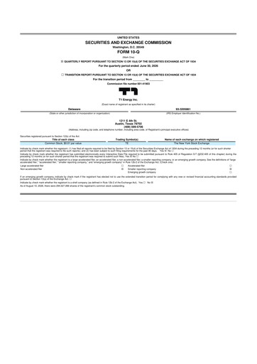 Thumbnail T1 Energy 10-Q Quarterly Report FY2026 