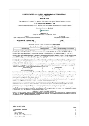 Thumbnail GE Vernova 10-K Annual Report 2024