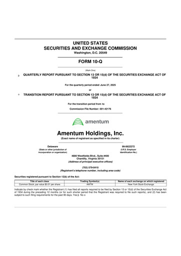 Thumbnail Amentum 10-Q Quarterly Report FY2025 