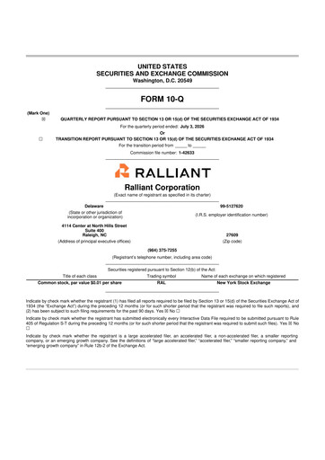 Thumbnail Ralliant Corporation 10-Q Quarterly Report FY2026 