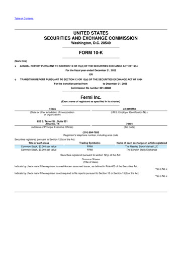 Thumbnail Fermi Inc. 10-K Annual Report 2025