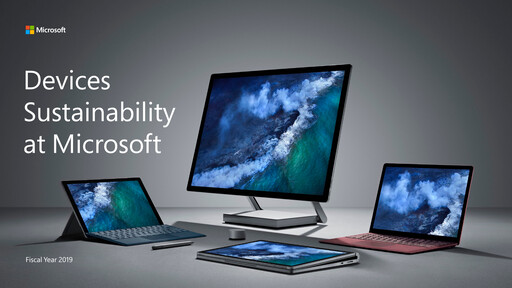 Miniature Microsoft Rapport de durabilité 2019