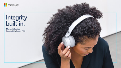 Miniature Microsoft Rapport de durabilité 2020