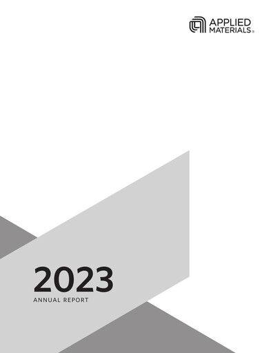 Thumbnail Applied Materials Annual Report 2023