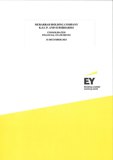 Miniature Mubarrad Holding Company Bilan financier 2023