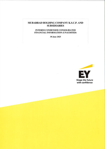Thumbnail Mubarrad Holding Company Half-year Report 2025-h1