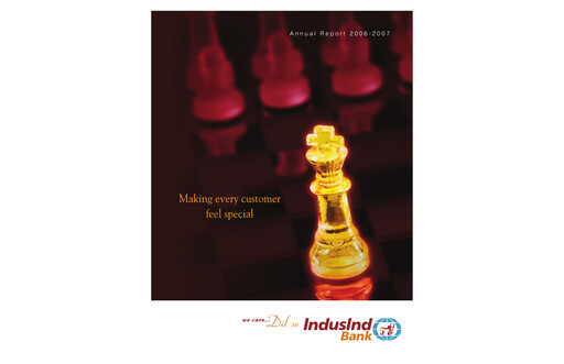 Thumbnail IndusInd Bank
 Annual Report 2006-2007