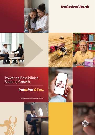 Thumbnail IndusInd Bank
 Annual Report 2024-2025