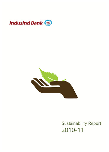 Thumbnail IndusInd Bank
 Sustainability Report 2010-2011