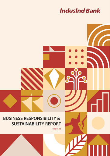 Thumbnail IndusInd Bank
 Sustainability Report 2022-2023