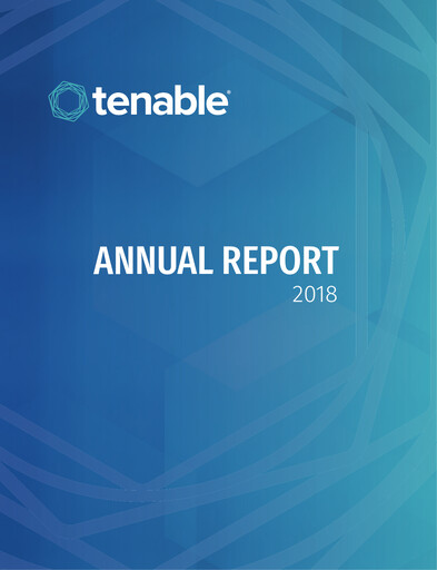 Miniature Tenable Rapport annuel 2018
