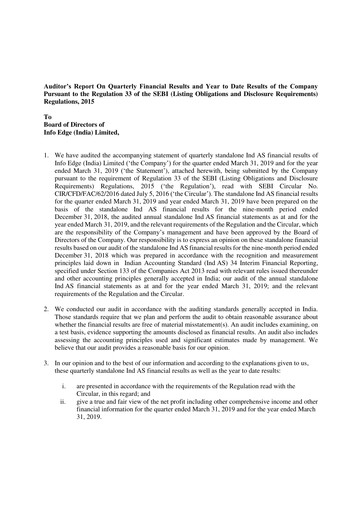 Vorschaubild Info Edge Quartalsbericht 2019-q4