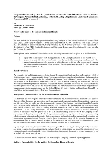 Vorschaubild Info Edge Quartalsbericht 2021-q4