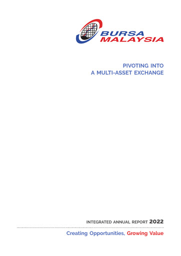 Thumbnail Bursa Malaysia Integrated Report 2022