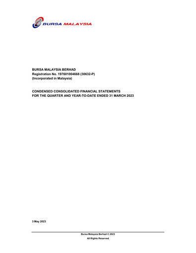 Thumbnail Bursa Malaysia Quarterly Report 2023-q1