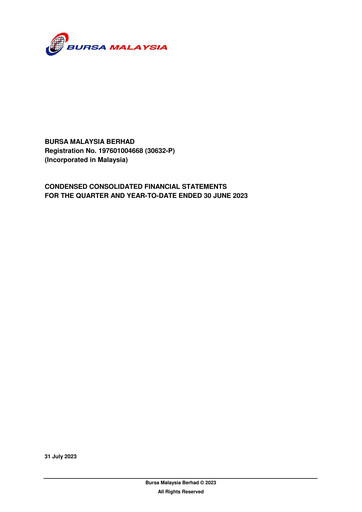 Thumbnail Bursa Malaysia Quarterly Report 2023-q2