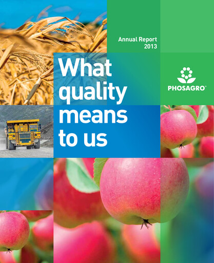 Thumbnail PhosAgro
 Annual Report 2013