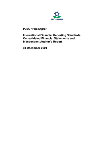 Thumbnail PhosAgro
 Financial Statement 2021