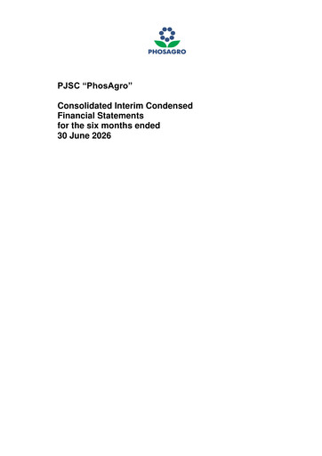Thumbnail PhosAgro
 Financial Statement 2026-h1
