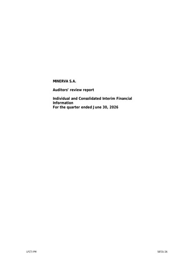 Thumbnail Minerva S.A. Quarterly Report 2026-q2
