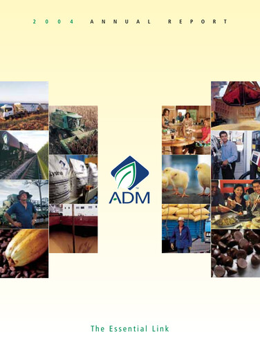 Thumbnail Archer Daniels Midland (ADM)
 Annual Report 2004