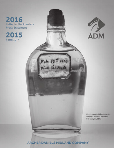 Thumbnail Archer Daniels Midland (ADM)
 Annual Report 2015