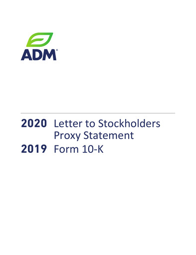 Thumbnail Archer Daniels Midland (ADM)
 Annual Report 2019