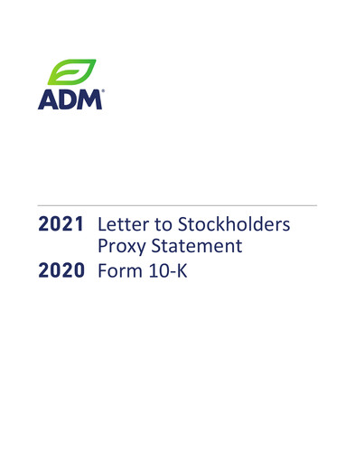 Thumbnail Archer Daniels Midland (ADM)
 Annual Report 2020