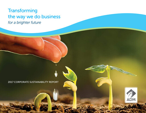 Thumbnail Archer Daniels Midland (ADM)
 Sustainability Report 2017