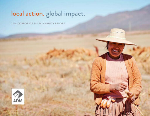 Thumbnail Archer Daniels Midland (ADM)
 Sustainability Report 2018