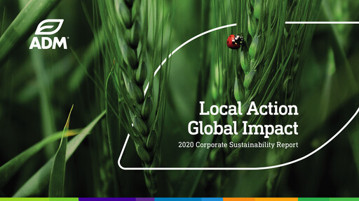 Thumbnail Archer Daniels Midland (ADM)
 Sustainability Report 2020