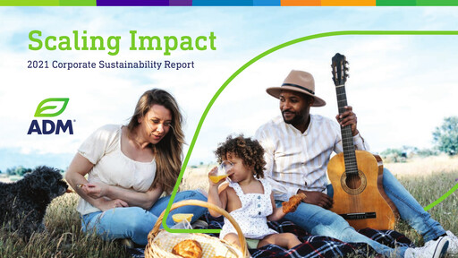 Thumbnail Archer Daniels Midland (ADM)
 Sustainability Report 2021