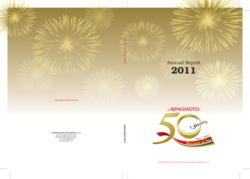 Thumbnail Ajinomoto (Malaysia) Annual Report 2011