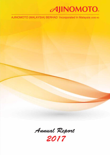 Thumbnail Ajinomoto (Malaysia) Annual Report 2017