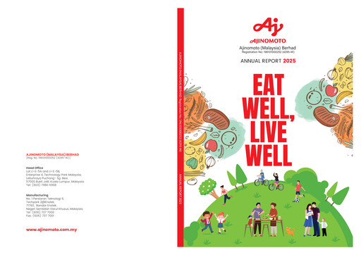 Thumbnail Ajinomoto (Malaysia) Annual Report 2025
