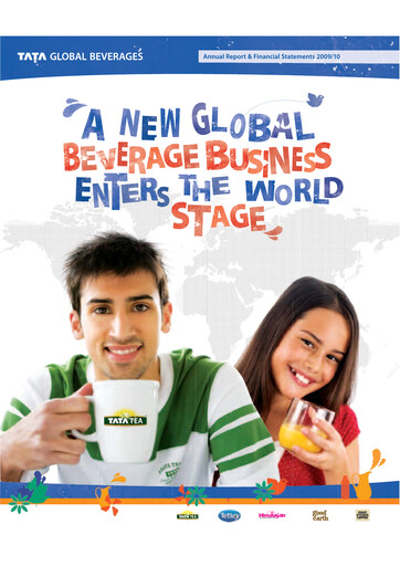 Miniature Tata Consumer Products
 Rapport annuel 2009-2010