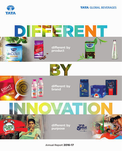 Miniature Tata Consumer Products
 Rapport annuel 2016-2017