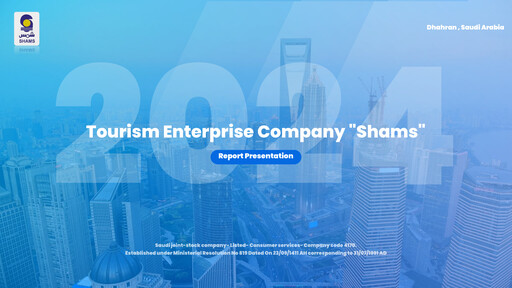 Vorschaubild The Tourism Enterprise company (SHAMS) Jahresbericht 2023