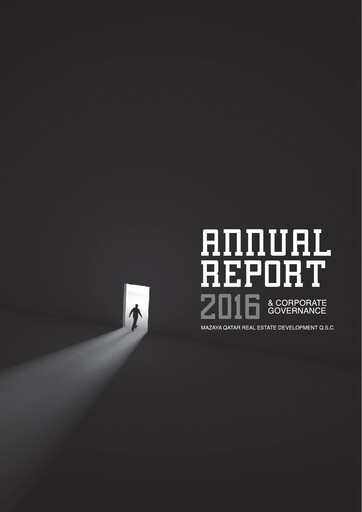 Thumbnail Mazaya Real Estate Development Q.P.S.C. Annual Report 2016