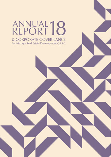 Thumbnail Mazaya Real Estate Development Q.P.S.C. Annual Report 2018