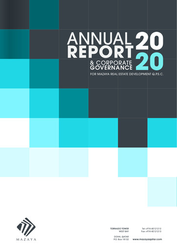 Thumbnail Mazaya Real Estate Development Q.P.S.C. Annual Report 2020